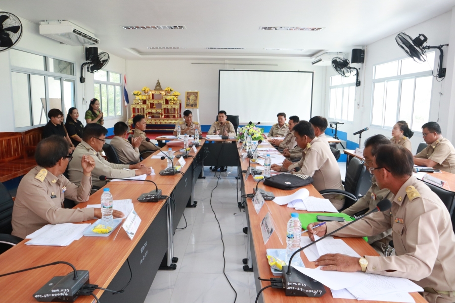 การประชุมสภา อบต.ระเว สมัยวิสามัญ สมัยที่ 1/2569